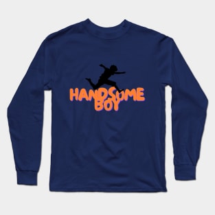 Handsome Boy Long Sleeve T-Shirt